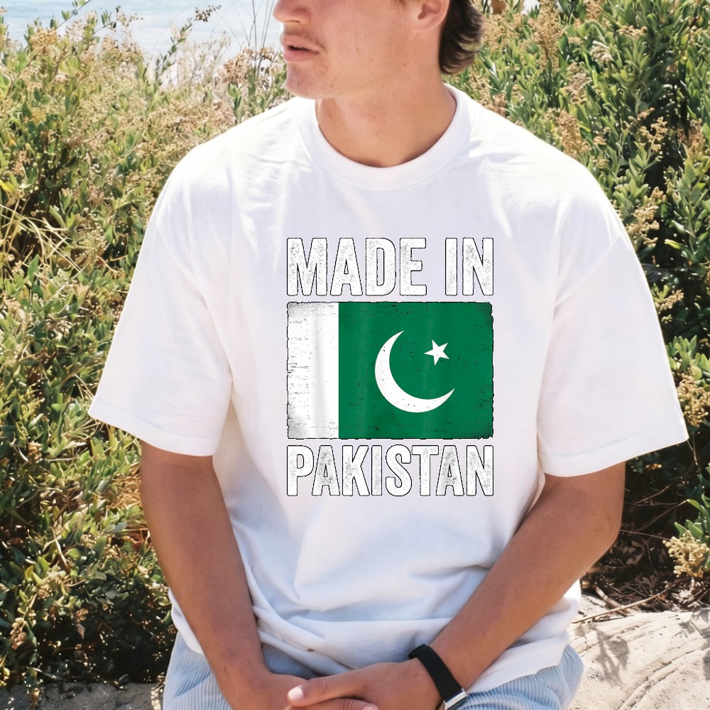 Summer Clothing Pakistan - Сделано в Пакистане. Забавная футболка с